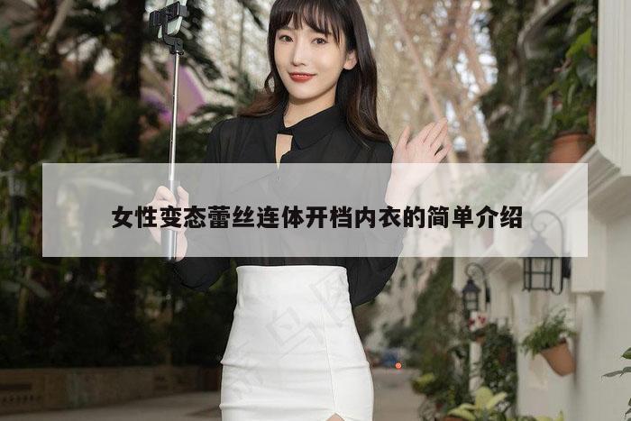女性变态蕾丝连体开档内衣的简单介绍